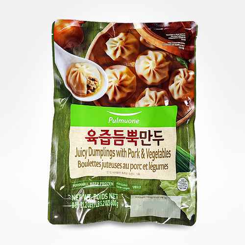 PORK & VEGETABLES JUICY DUMPLING 600G